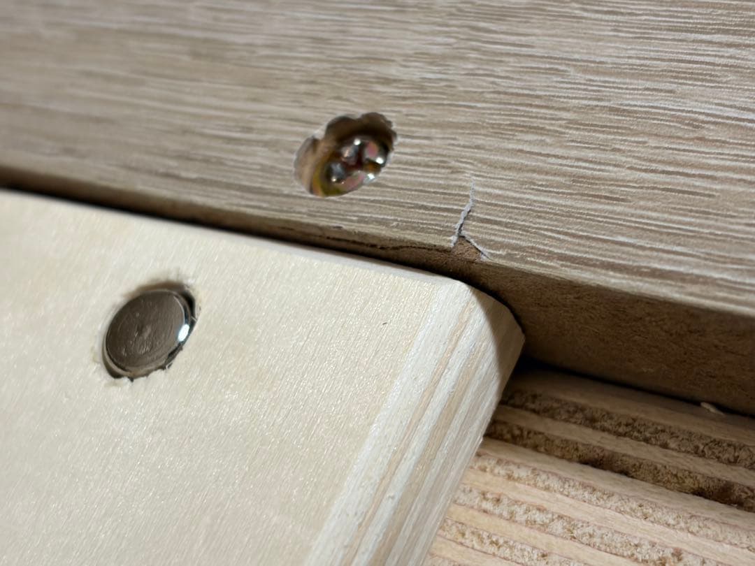 ダブルベッド フレーム 収納4杯＆長物収納付 すのこ床板 大容量チェストベッド