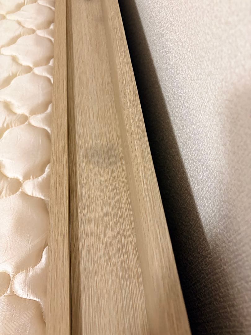 ダブルベッド フレーム 収納4杯＆長物収納付 すのこ床板 大容量チェストベッド