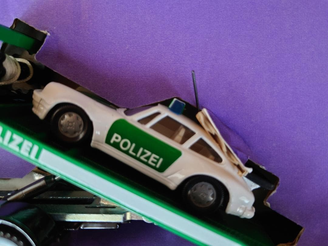 1/55 Siku(ジク) スーパーシリーズ6318 ドイツ警察セット1997年