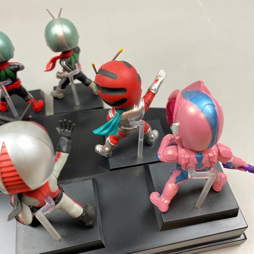 仮面ライダー デフォルメフィギュア 一番くじ ３体セット