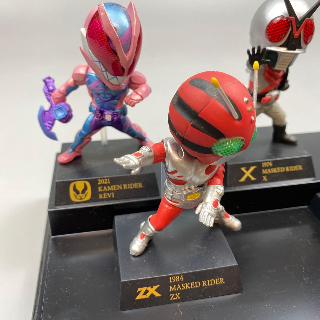 仮面ライダー デフォルメフィギュア 一番くじ ３体セット