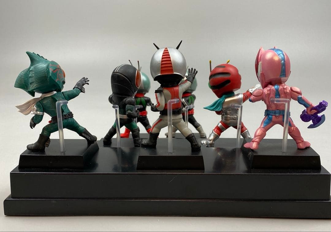 仮面ライダー デフォルメフィギュア 一番くじ ３体セット