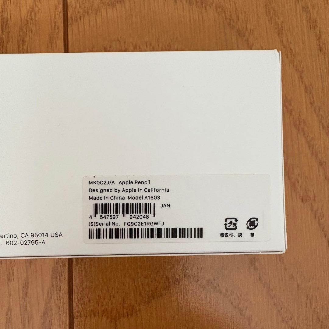 Apple Pencil (第1世代)付属品あり