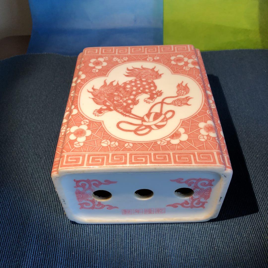 陶枕。(大正〜昭和の骨董品）