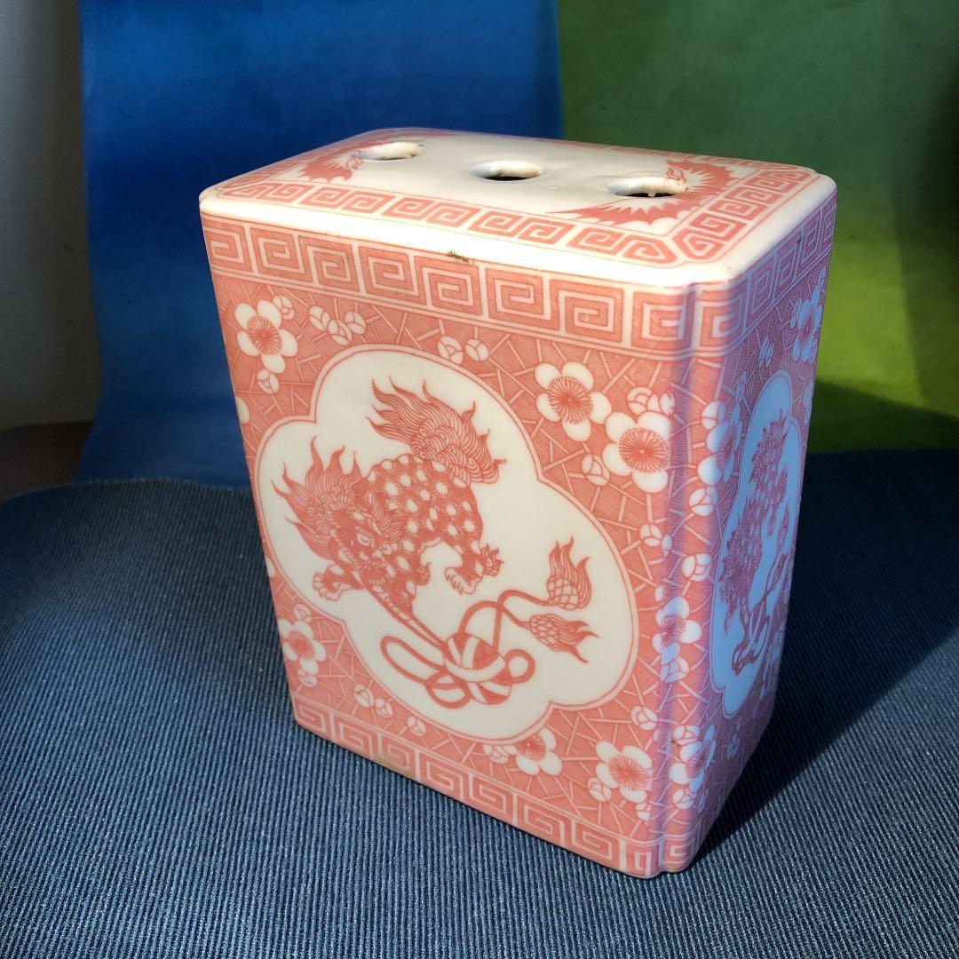 陶枕。(大正〜昭和の骨董品）