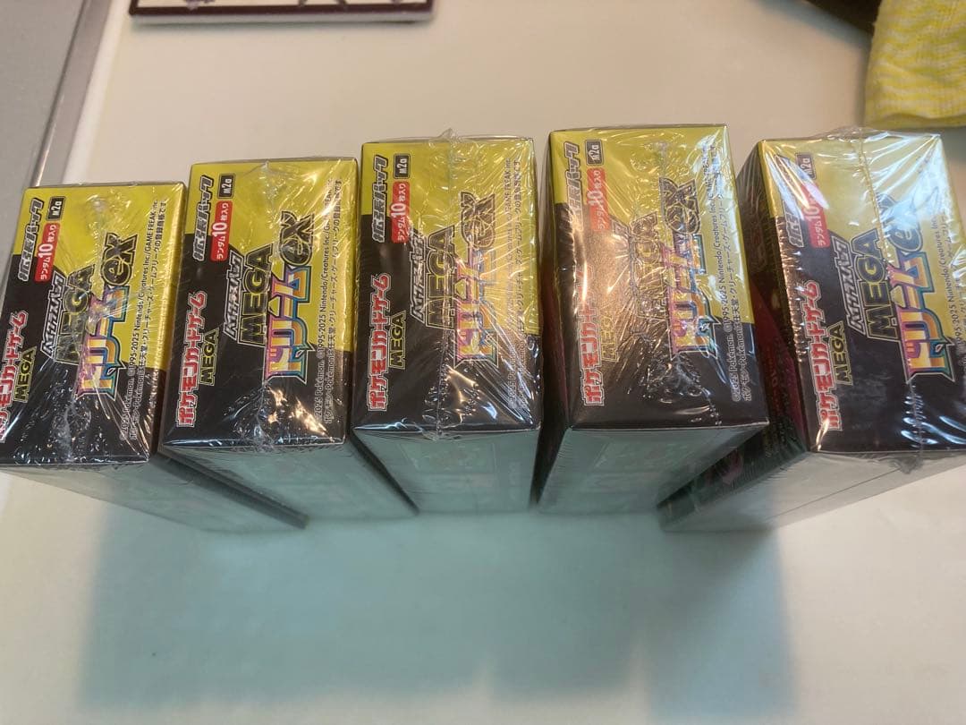 ポケモンカードゲーム MEGAドリームEX シュリンク付き5box