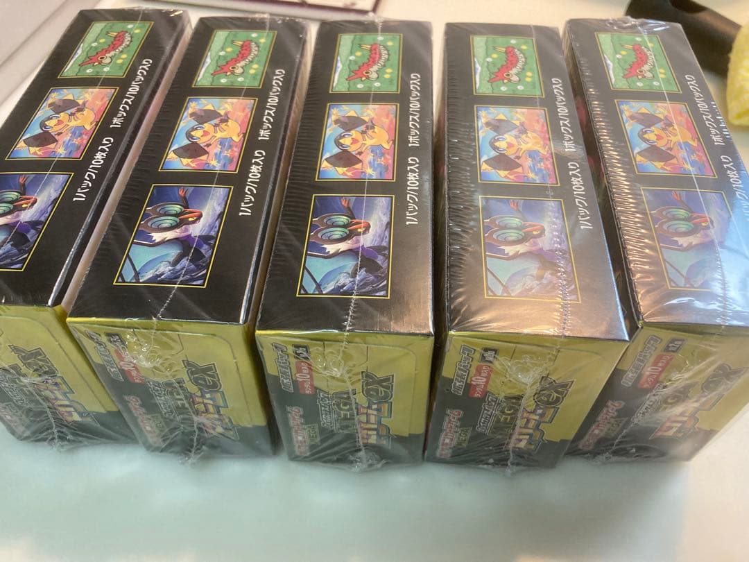 ポケモンカードゲーム MEGAドリームEX シュリンク付き5box