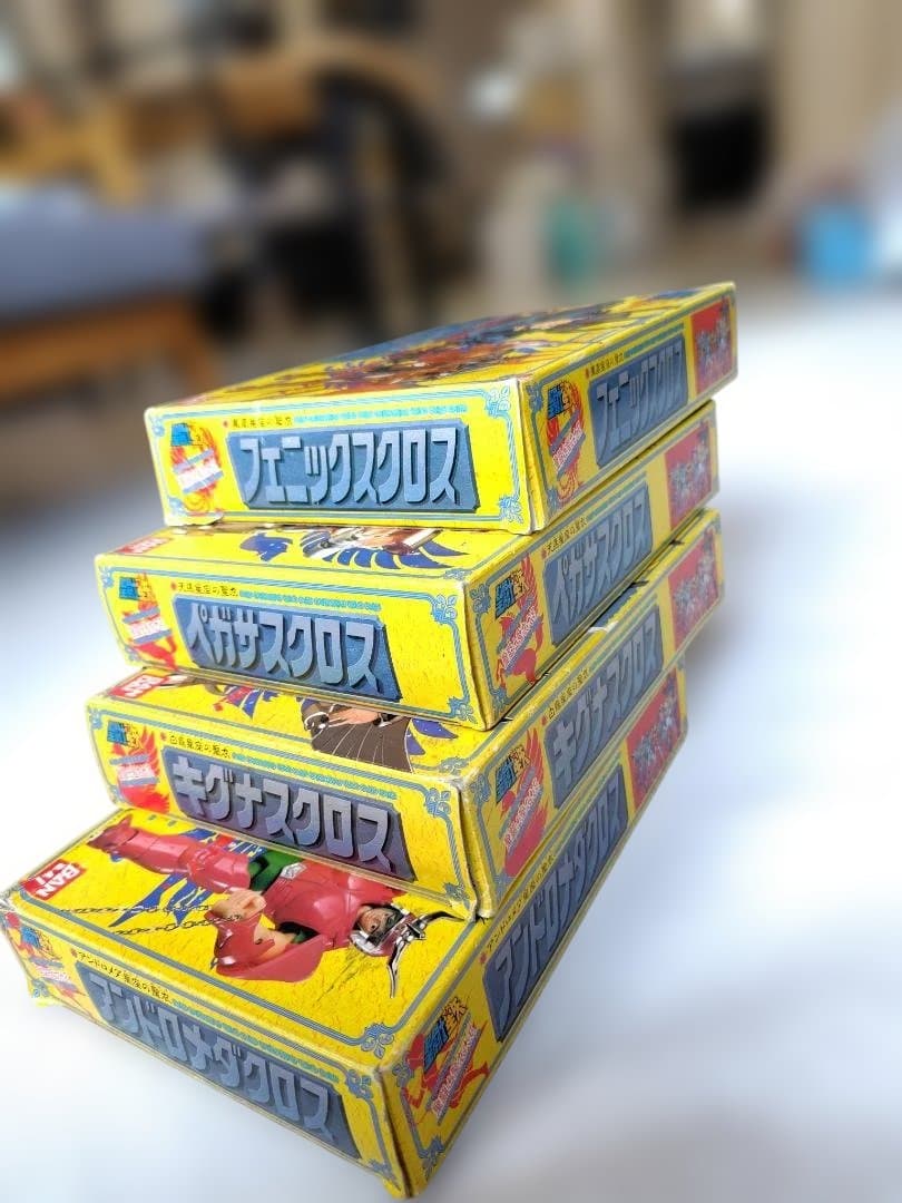 聖闘士星矢ペガサスクロス、アンドロメダ、キグナス、フェニックス