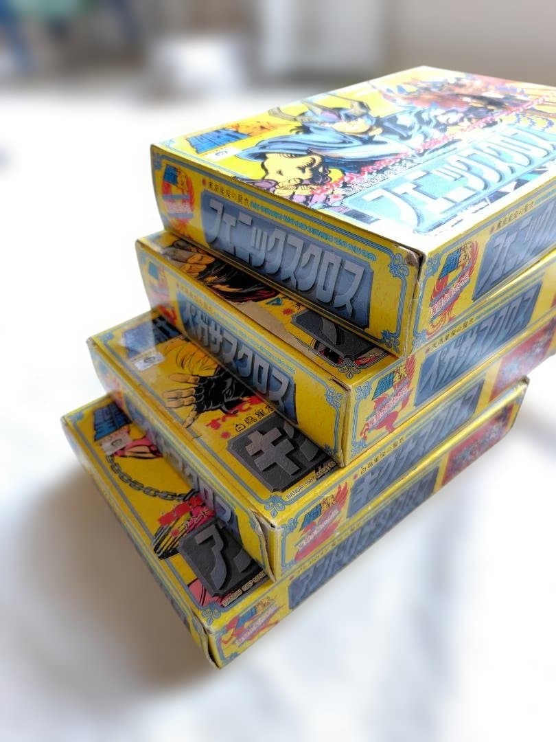 聖闘士星矢ペガサスクロス、アンドロメダ、キグナス、フェニックス