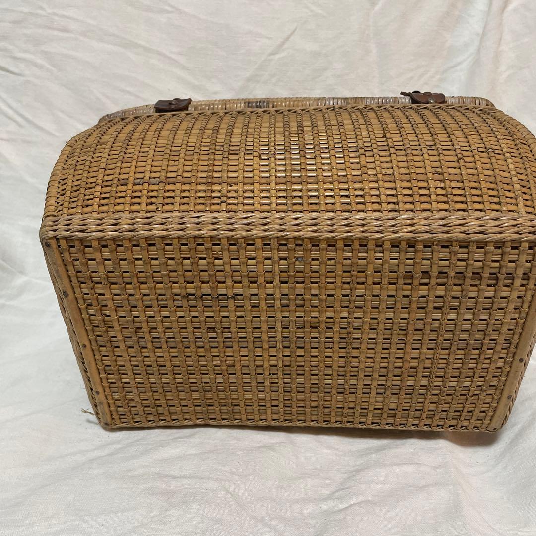アンティーク　バスケット　レトロ　かご