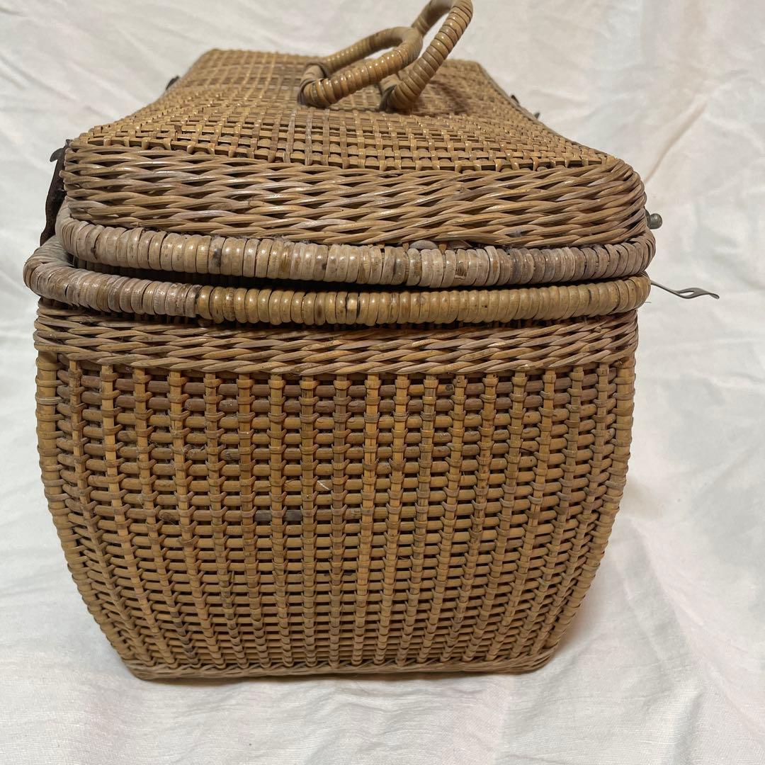 アンティーク　バスケット　レトロ　かご