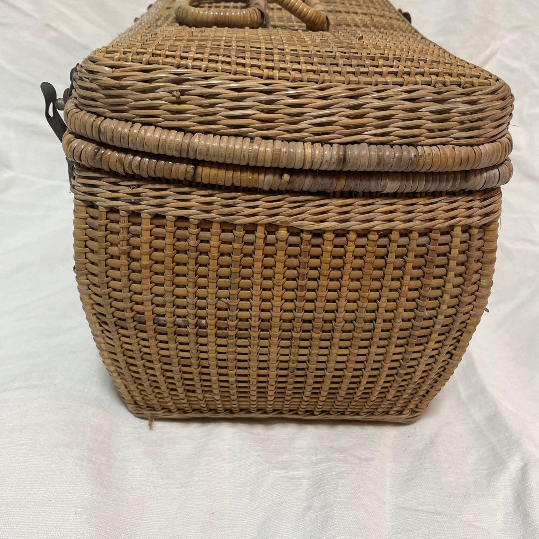 アンティーク　バスケット　レトロ　かご