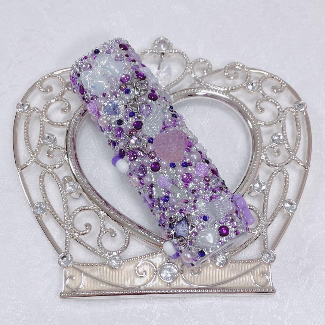 ♡ IQOS ILUMA ONE デコケース パープル ♡