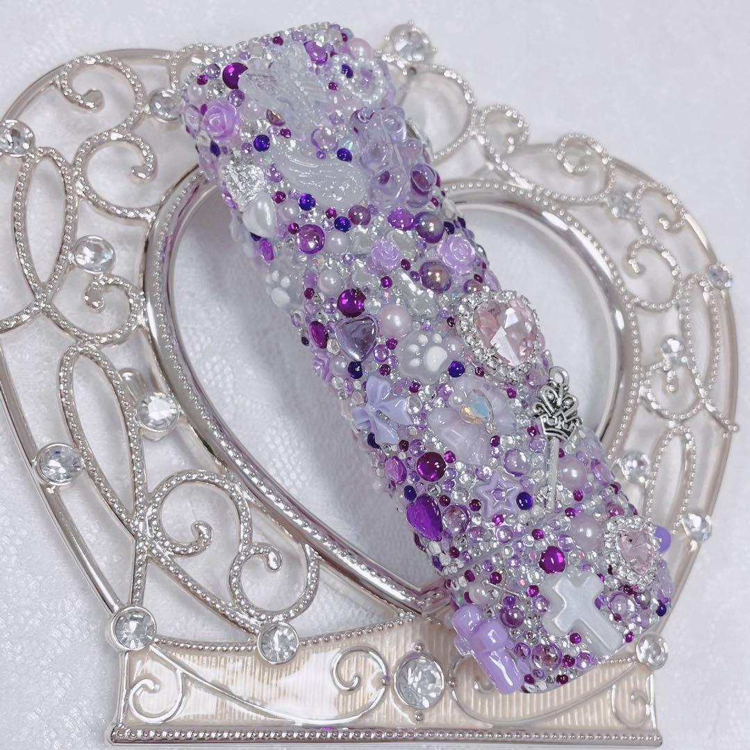 ♡ IQOS ILUMA ONE デコケース パープル ♡