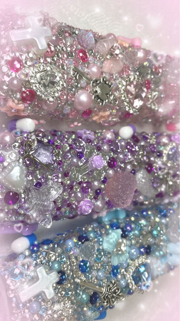 ♡ IQOS ILUMA ONE デコケース パープル ♡