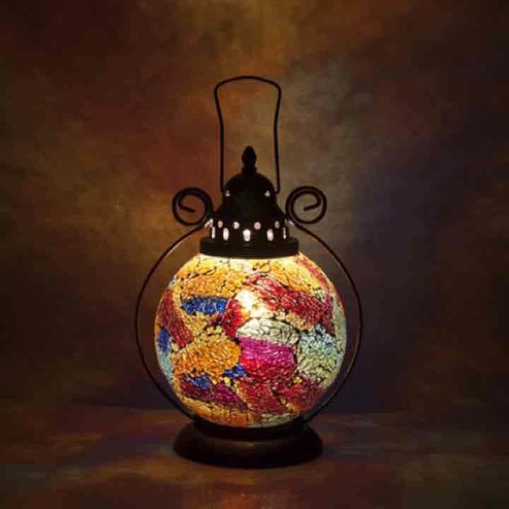 モザイクテーブルランプ