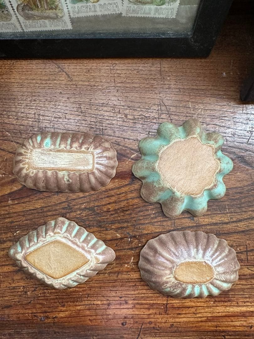 マルヤマウェア　牛窓　豆皿　４枚