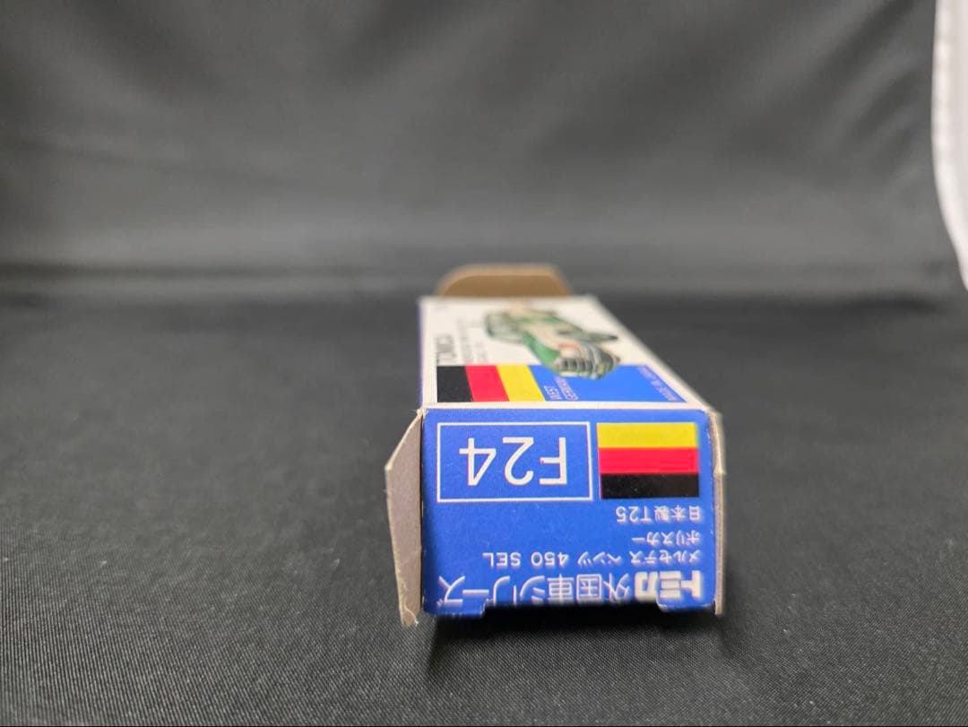 トミカ青箱F24メルセデス・ベンツ450ＳＥＬポリスカー(日本製)