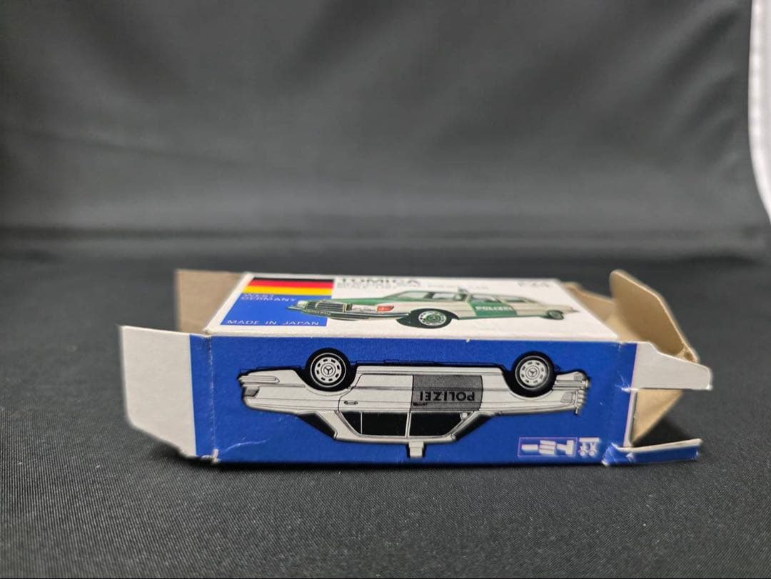 トミカ青箱F24メルセデス・ベンツ450ＳＥＬポリスカー(日本製)