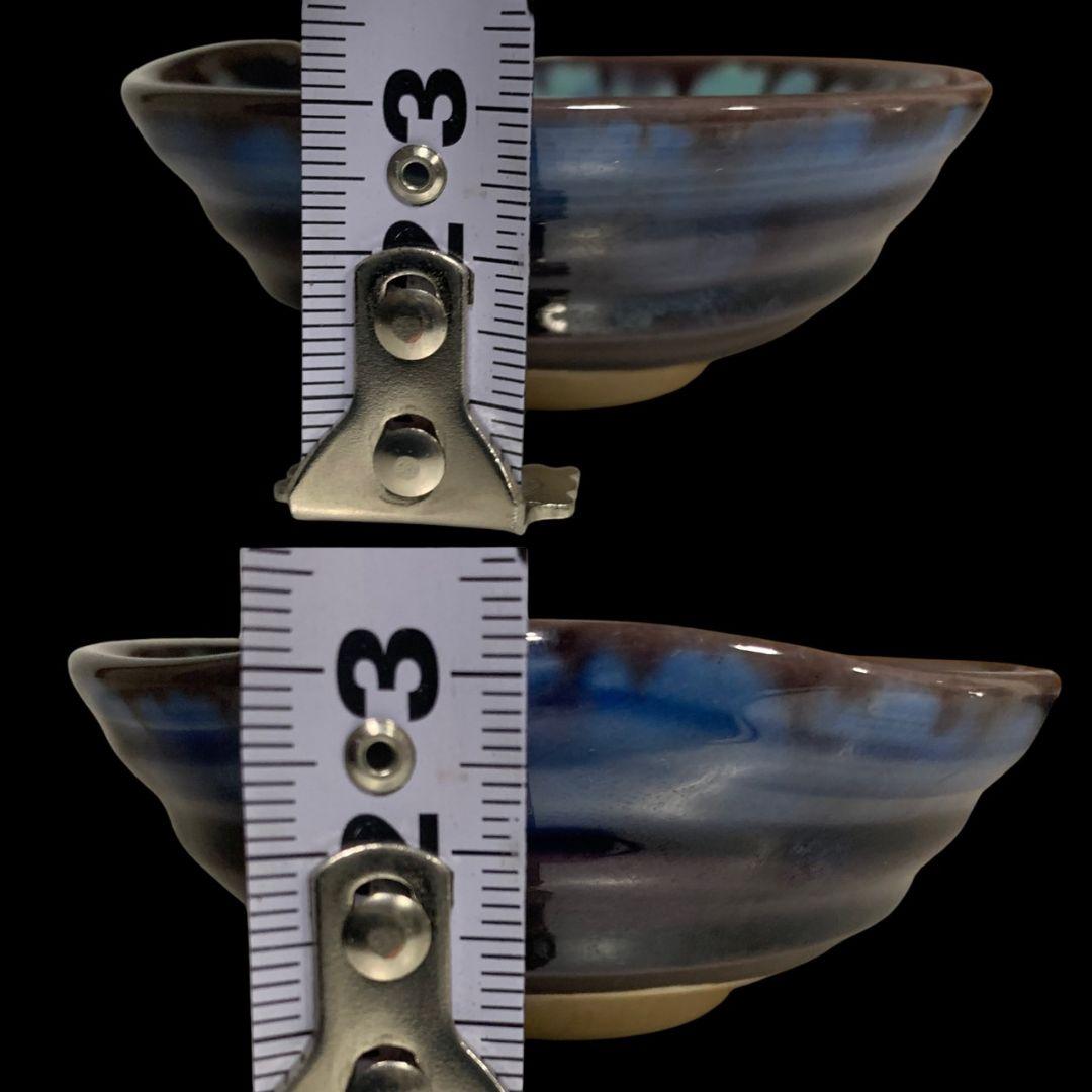 人間国宝 三代徳田八十吉 希少形 ぐい呑 盃 酒器 共箱 共布 しおり