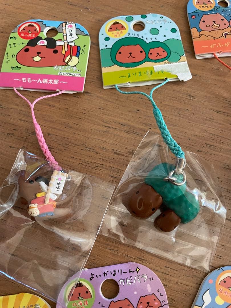 カピバラさん　ご当地　根付け　まとめ売り　平成レトロ