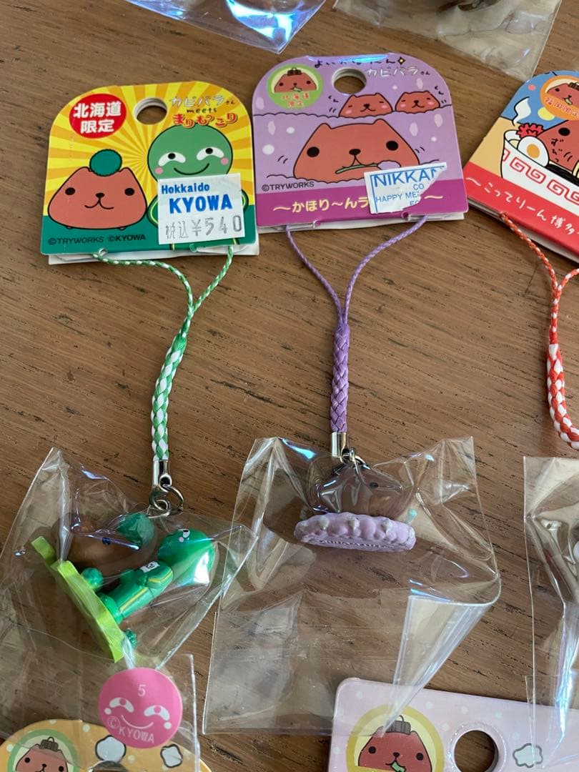 カピバラさん　ご当地　根付け　まとめ売り　平成レトロ