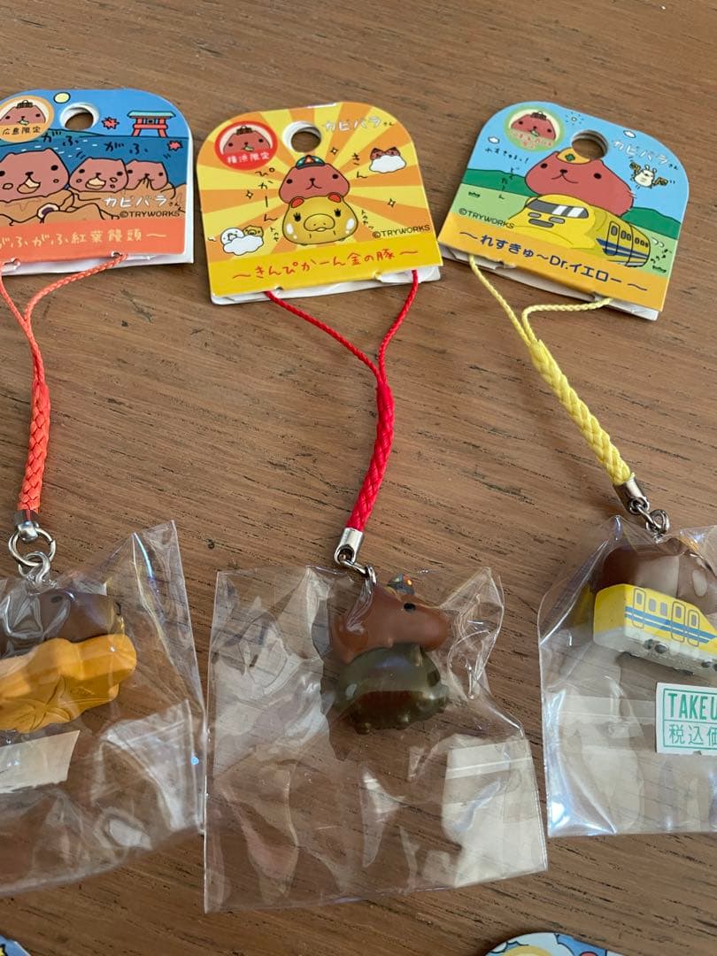 カピバラさん　ご当地　根付け　まとめ売り　平成レトロ
