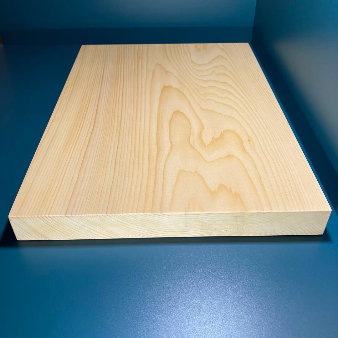 日向産　本榧　まな板　幅広サイズ　一枚板　木　新品　(D58)