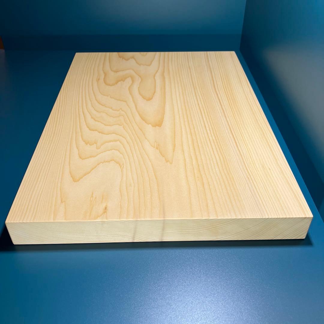 日向産　本榧　まな板　幅広サイズ　一枚板　木　新品　(D58)