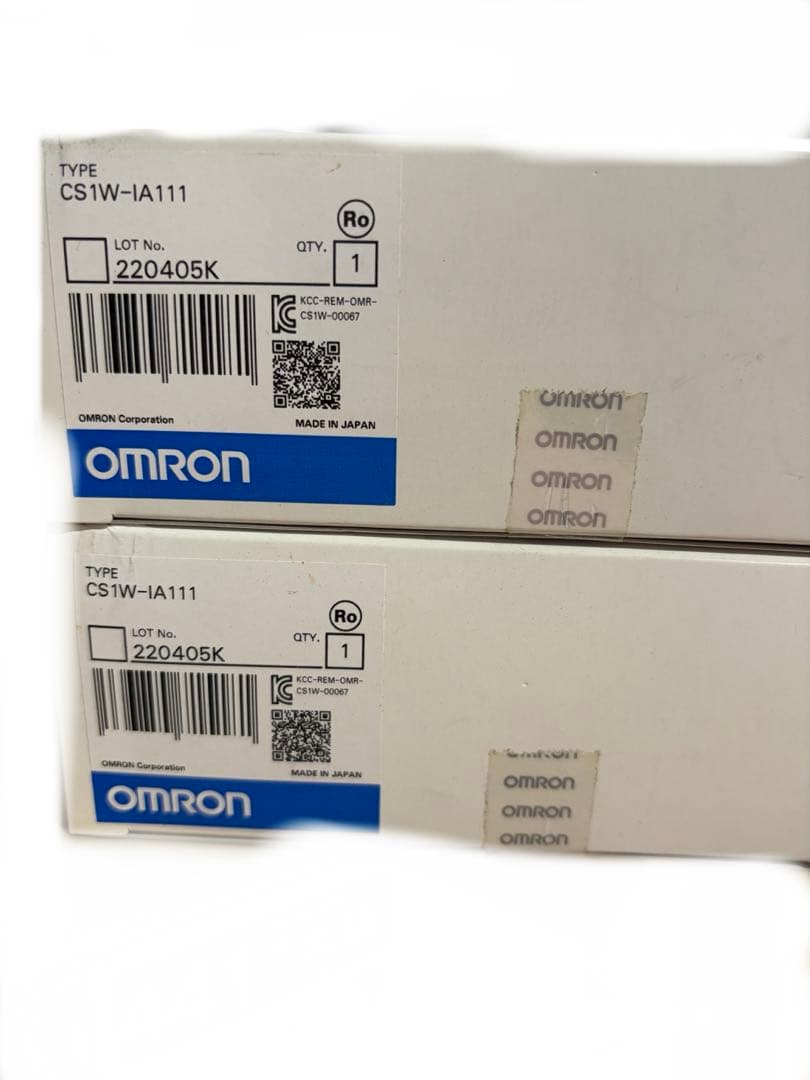 OMRON PLC CS1W-OC211 & CS1W-IA111 計4個セット