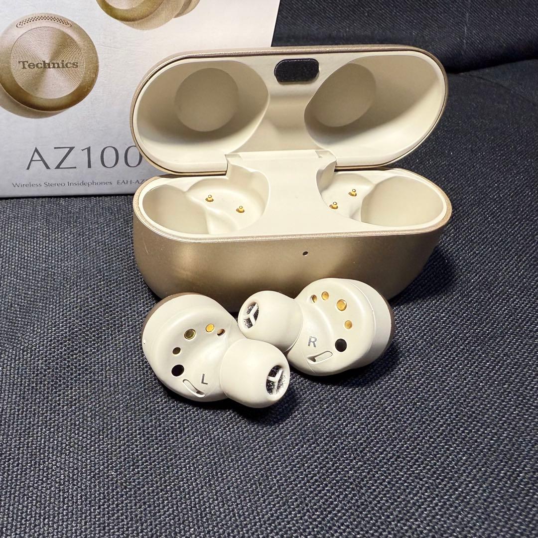 Technics EAH-AZ100 ワイヤレスイヤホン シャンパンゴールド