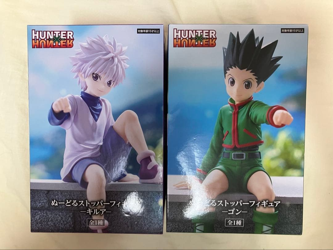 HUNTER×HUNTER キルア ゴン ぬーどるストッパー フィギュア
