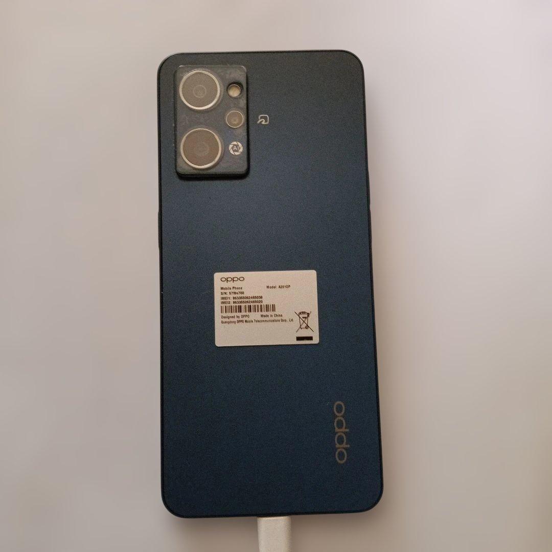 美品oppo Reno7A本体 ブラック