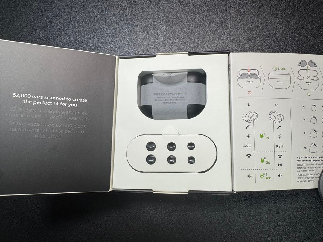 【美品】Jabra Elite 10 ワイヤレスイヤホン ブラック