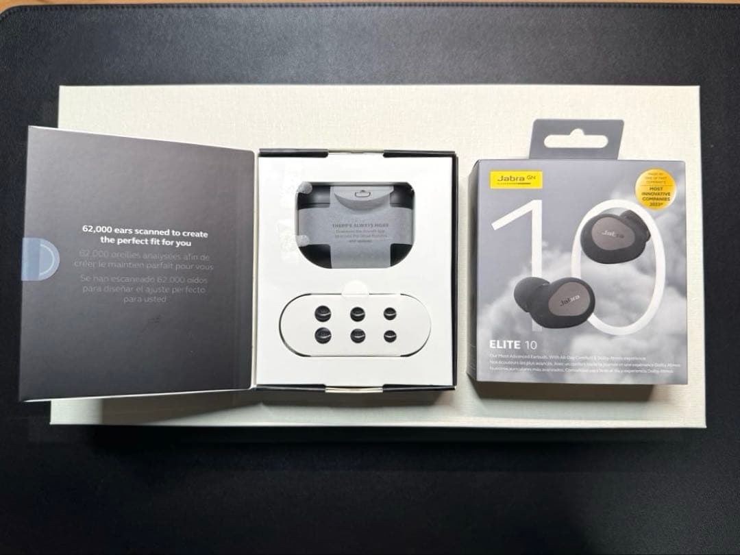 【美品】Jabra Elite 10 ワイヤレスイヤホン ブラック