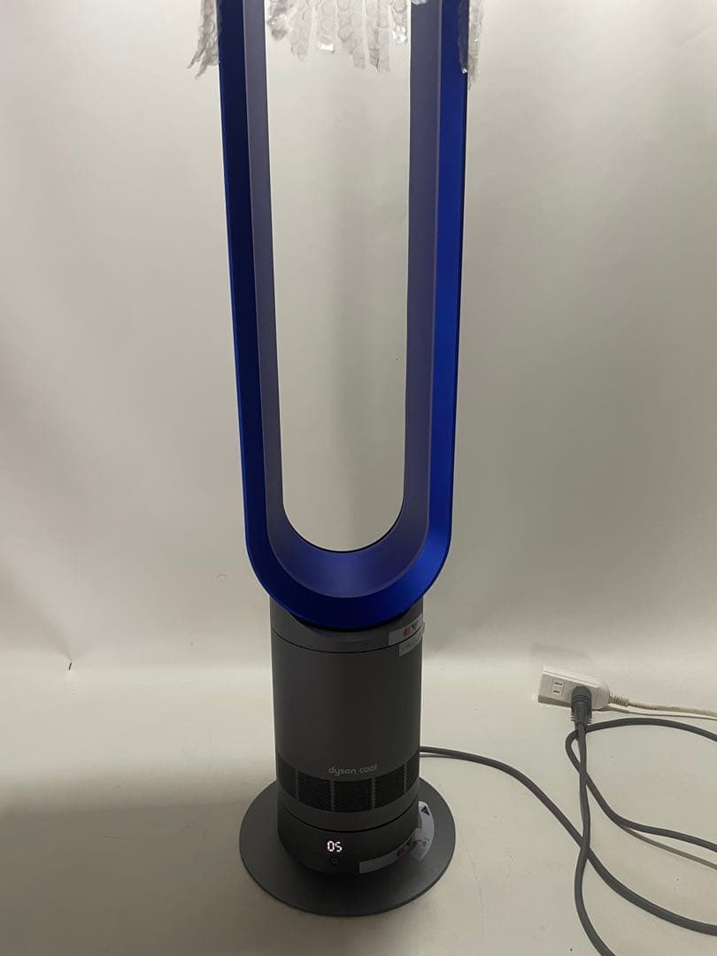 タワー型冷風機 青 2014年製 リモコン付き