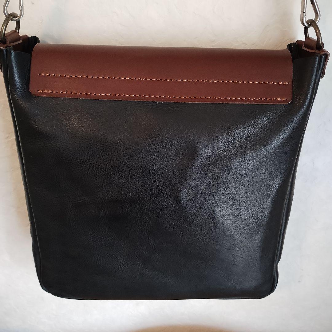 ショルダーバッグ　ハンドメイド　本革　レザークラフト
