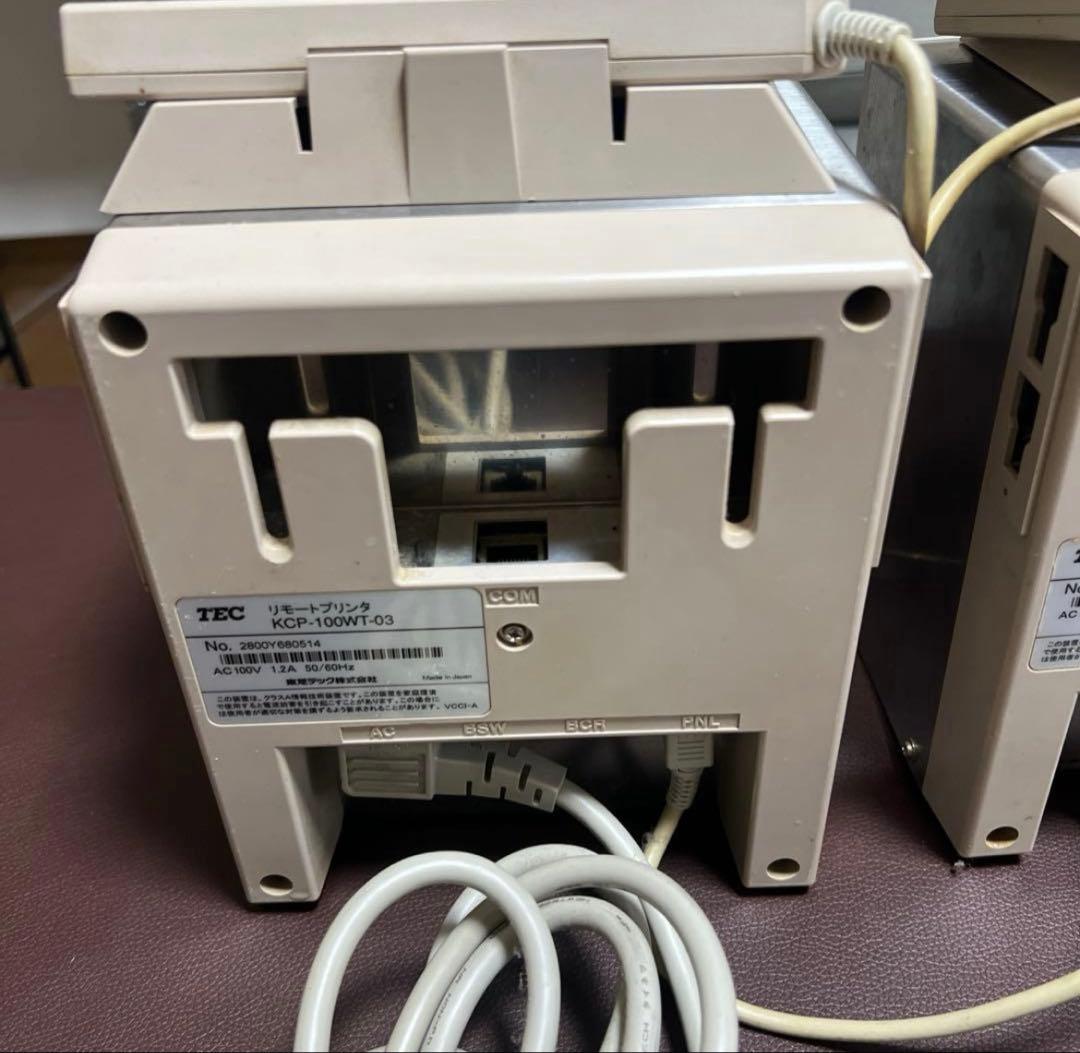 店舗用 キッチンプリンター 東芝テック KCP-100WT-03