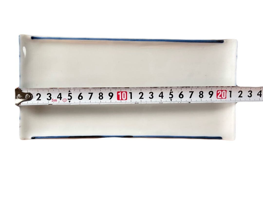 【昭和レトロ】呉須刷毛 22cm 付出皿 18枚セット 未使用 飲食店 居酒屋