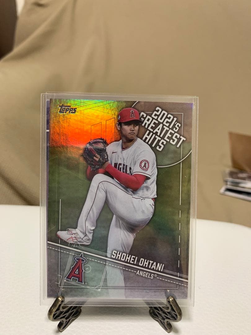 大谷翔平選手　投手・野手　トレカ２枚