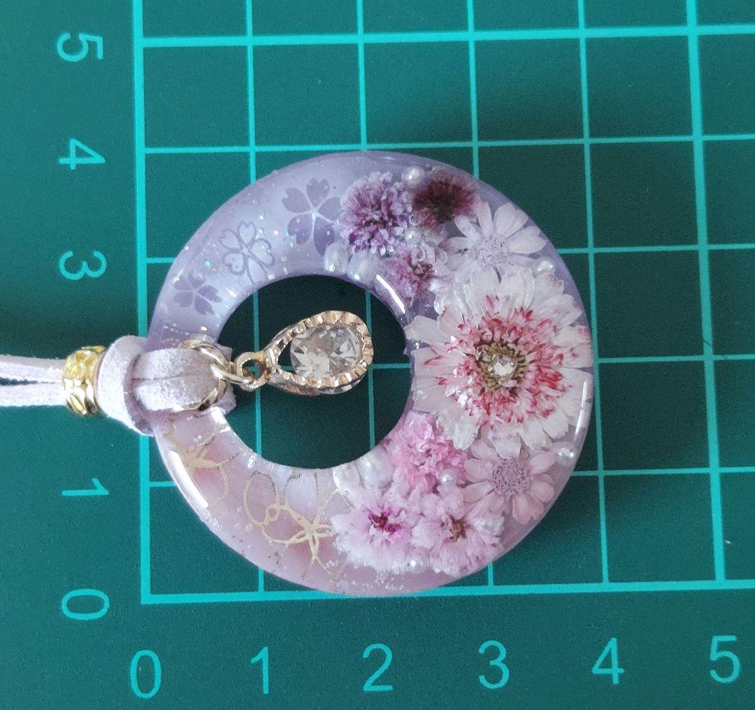 【1719】*Palette*　レジン　ネックレス　ペンダント