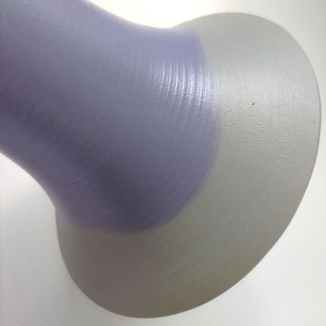 立花 花器 池坊 池坊好み 陶器 光山 生け花 華道 自由花 パープル グレー