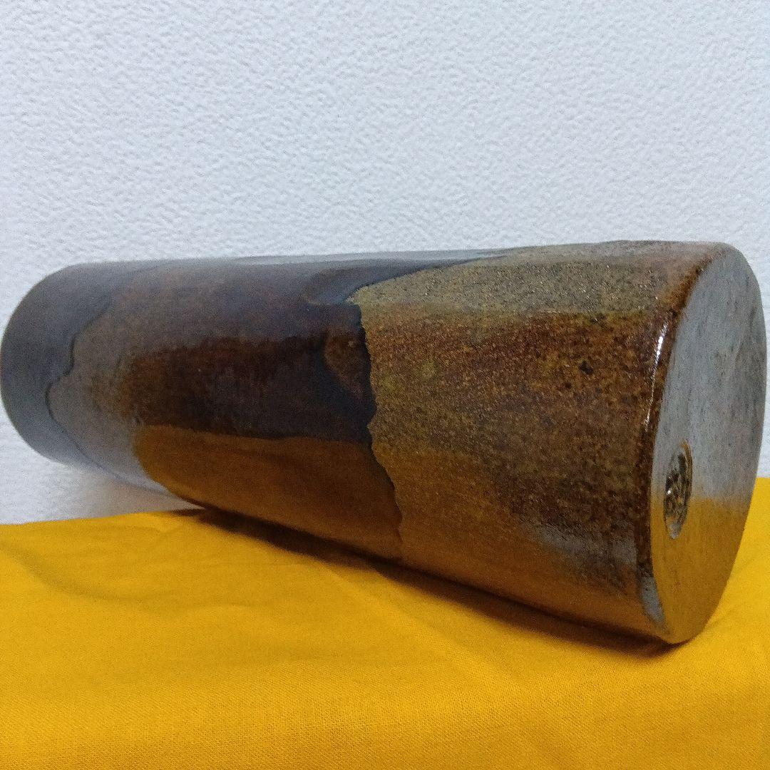 ☆大樋焼／9代大樋長左衛門..花瓶/花器