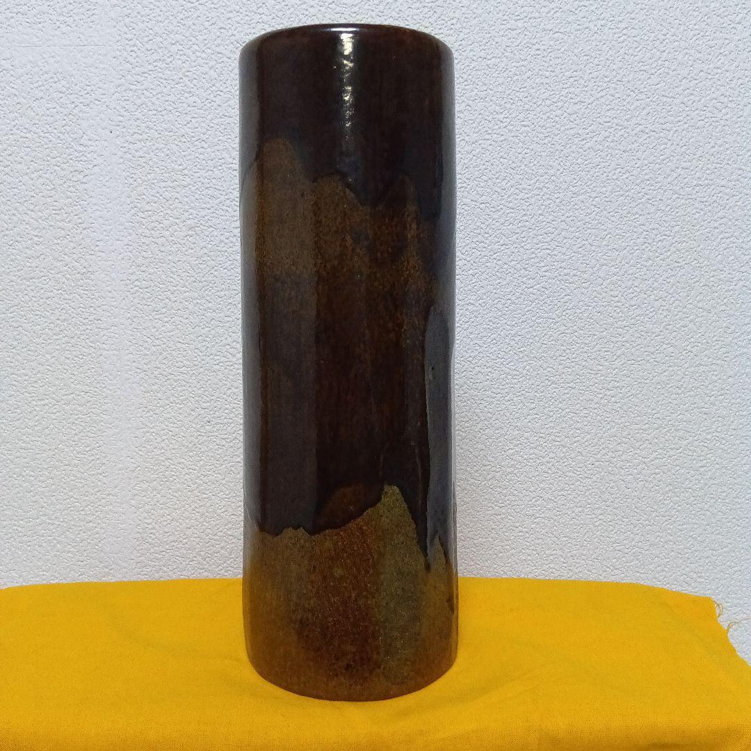 ☆大樋焼／9代大樋長左衛門..花瓶/花器