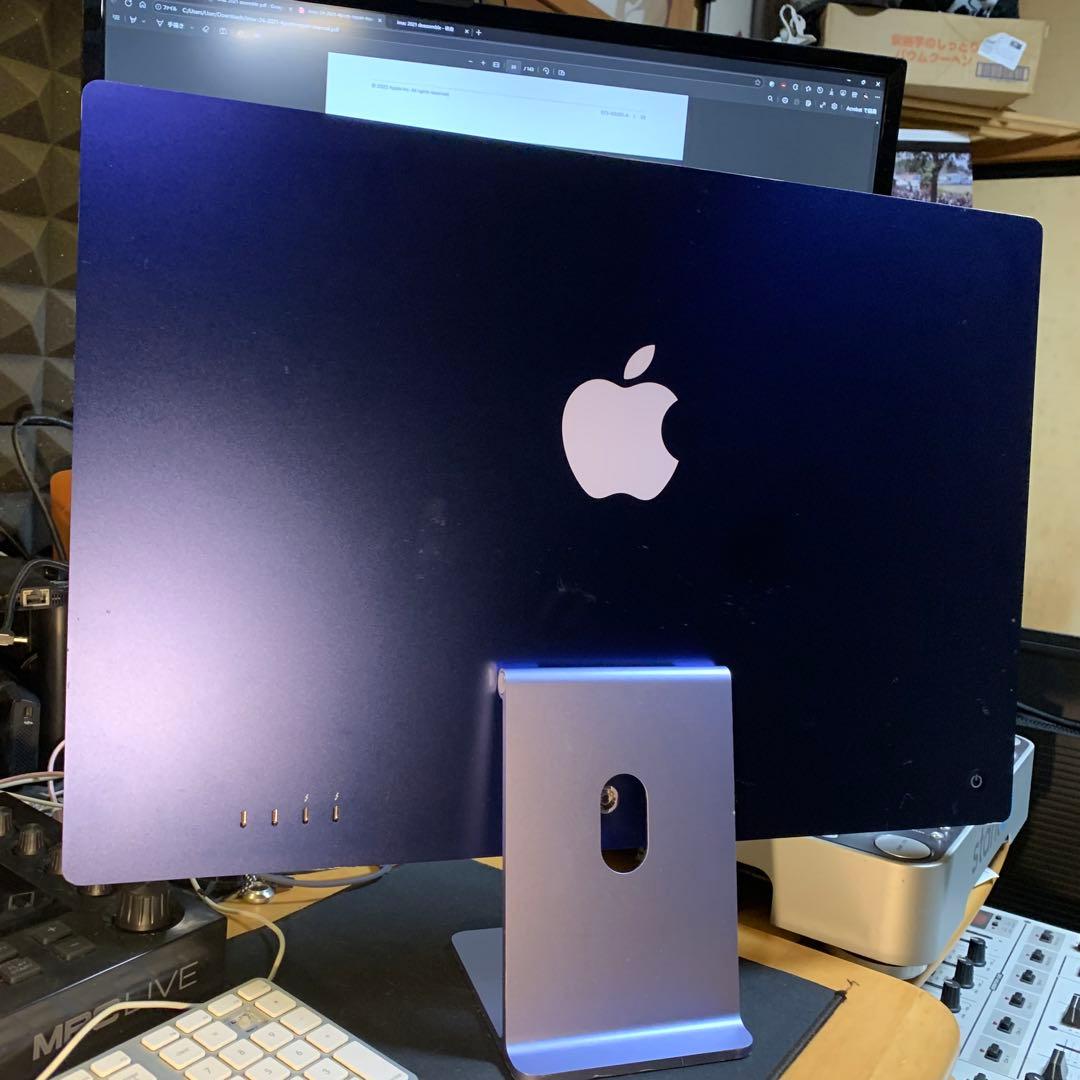 アダプタ付き iMac 2021 24インチ 16GB 512GB ジャンク