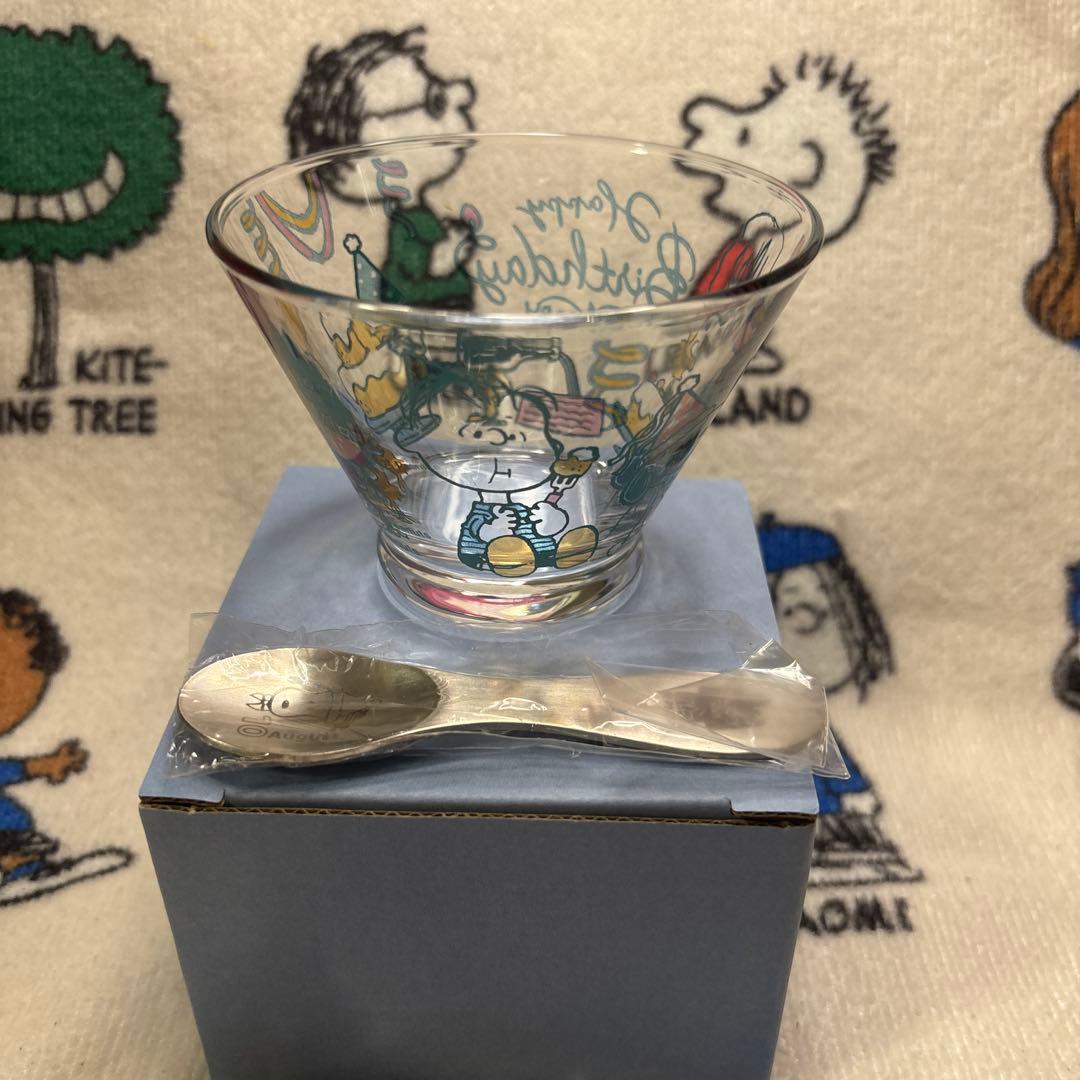【土曜日限定出品】 PEANUTS スヌーピータウン誕生祭 デザートボウルセット