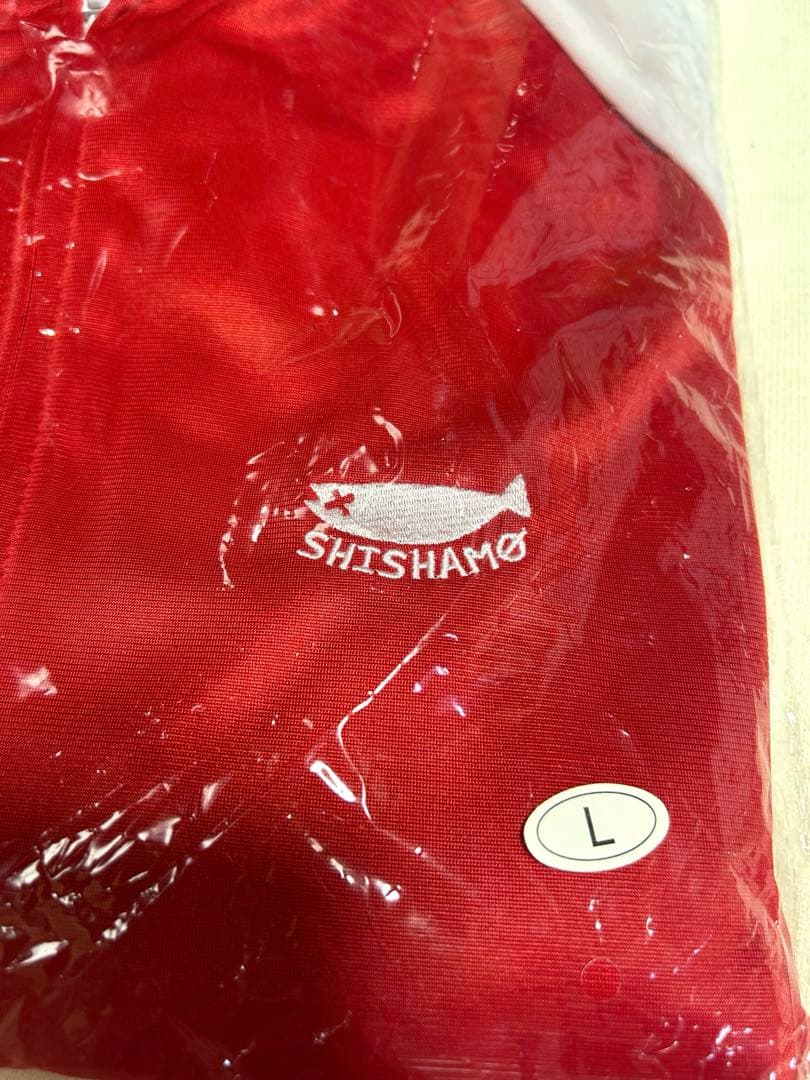 【新品未開封・Lサイズ】SHISHAMO 公式トラックジャケット 赤 ジャージ