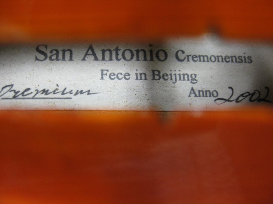【最上位１枚板】 San Antonio Premium バイオリン 4/4