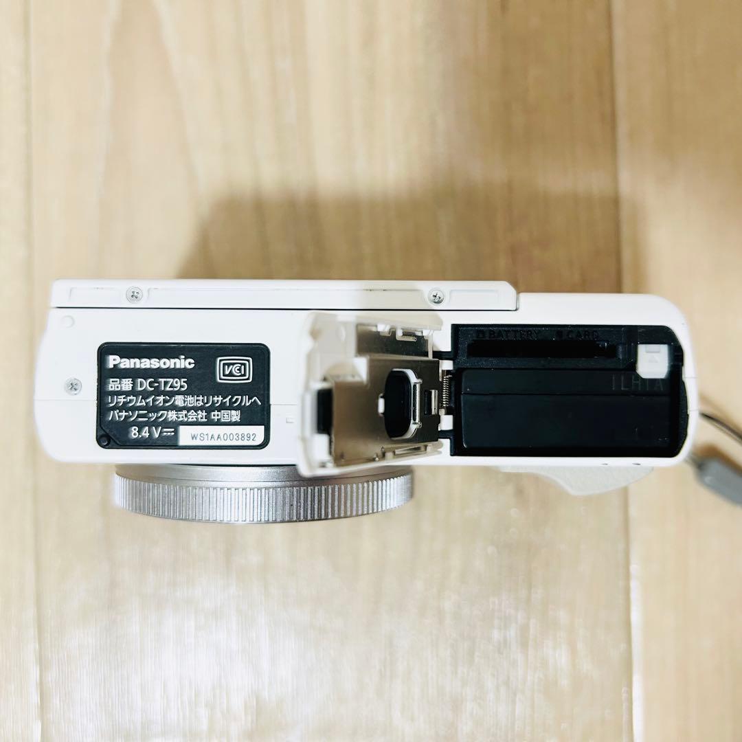【美品】Panasonic DC-TZ95D コンパクトデジタルカメラ 動作OK