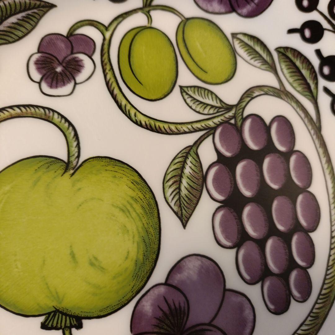 アラビア／イッタラ　パラティッシ（パープル）21cm プレート 2枚セット